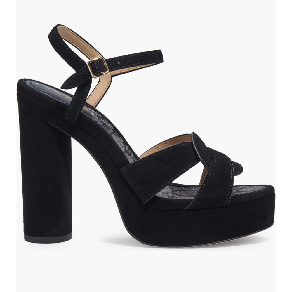 🖤🖤Coach Women's Talina Platform Dress Sandals Size 5 - Picture 2 of 9